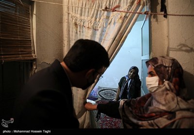 بازدید رییس کمیسیون حقوقی شورای اسلامی شهر مشهد از کمپ جذامیان