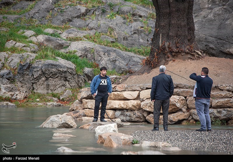 بارش باران پاییزی در طاقبستان