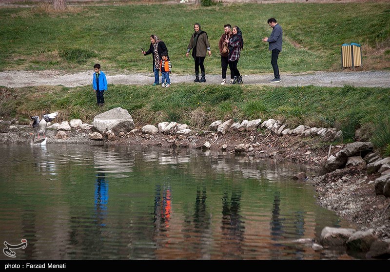 بارش باران پاییزی در طاقبستان