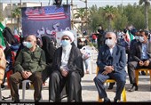 امام جمعه بوشهر: عملیات نیروی دریایی سپاه در برخورد با آمریکا اقتدار ایران را به رخ جهانیان کشاند+فیلم