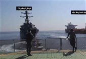 گزارش تسنیم از رویارویی شناورهای ایران و آمریکا در دریای عمان/ تحقیر ارتش هالیوودی پیش چشم متحدانش در منطقه