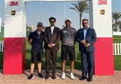 حضور علی خزان‌بیک در مسابقات گلف آسیا و اقیانوسیه دبی