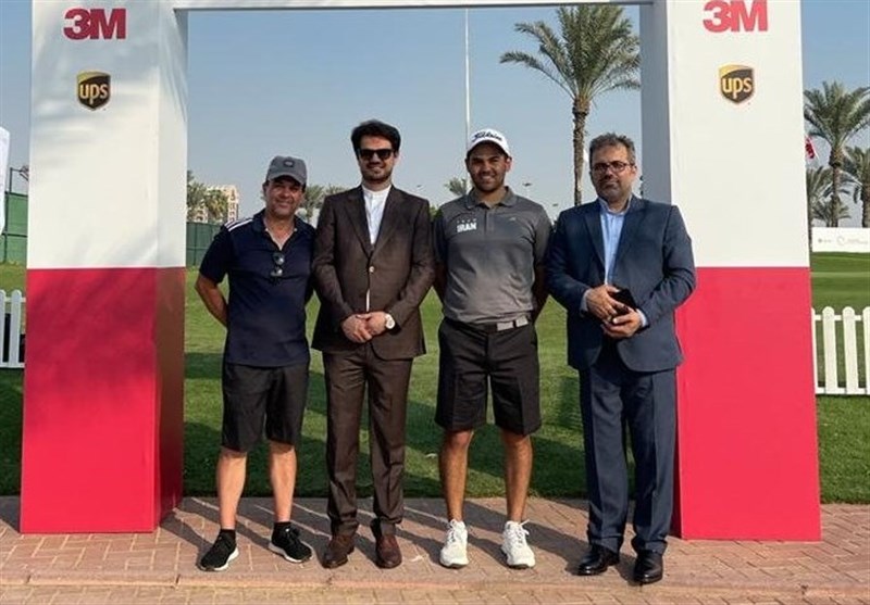 حضور علی خزان‌بیک در مسابقات گلف آسیا و اقیانوسیه دبی