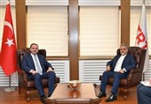 دیدار سفیر ایران در ترکیه با مدیر کل سازمان تی آر تی ترکیه
