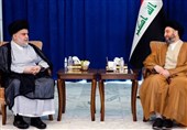دیدار مقتدی صدر با حکیم درباره اقدامات لازم برای تشکیل دولت جدید عراق