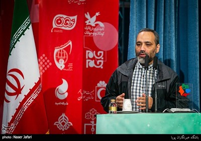 محمدمهدی رحمتی رئیس بسیج صداوسیما در اختتامیه جشنواره نوجوان برگزیده سال