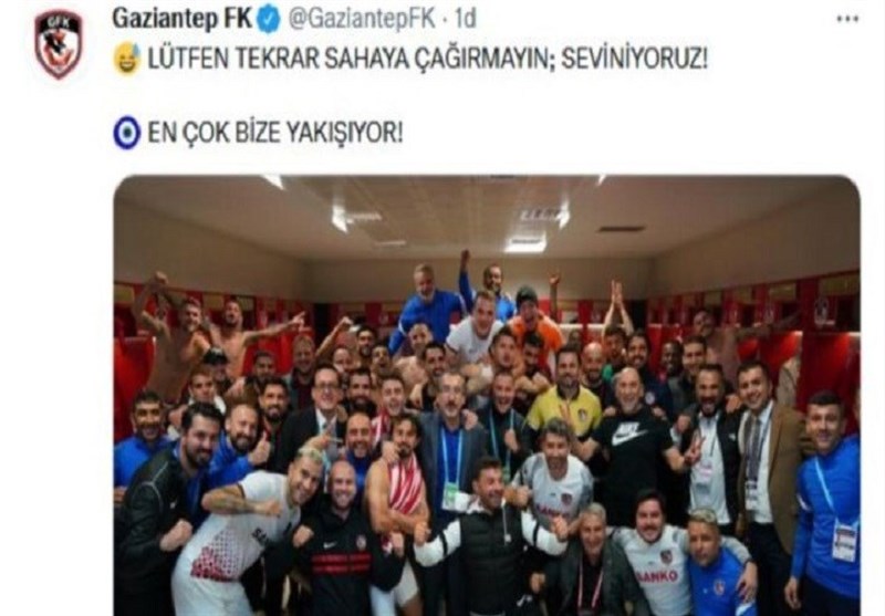 جنجال تاریخی در فوتبال ترکیه؛ بازیکنان از زیر دوش به زمین بازی برگردانده شدند!