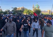 برگزاری تظاهرات معترضین به نتایج انتخابات عراق + فیلم و تصاویر