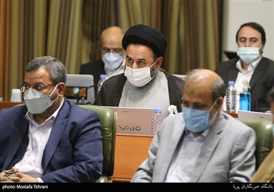 سید محمد اقامیری در جلسه شورای شهر تهران 
