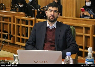 محمد آخوندی در جلسه شورای شهر تهران 