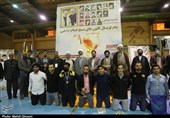 مراسم اختتامیه مسابقات فوتسال کانونهای بسیج هیئتهای مذهبی از قاب دوربین