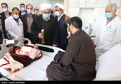 عیادت آیت الله رمضانی از مجروحان انفجار تروریستی قندهارِ افغانستان/ تأکید به تشکیل حکومت فراگیر با حضور مردم + تصاویر