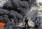 زخمی شدن ده‌ها فلسطینی در درگیری‌های روز جمعه کرانه باختری