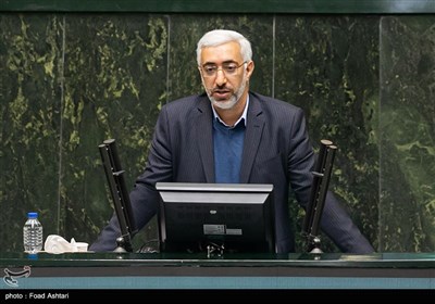 حضور مجید عشقی رئیس سازمان بورس در جلسه علنی مجلس شورای اسلامی 