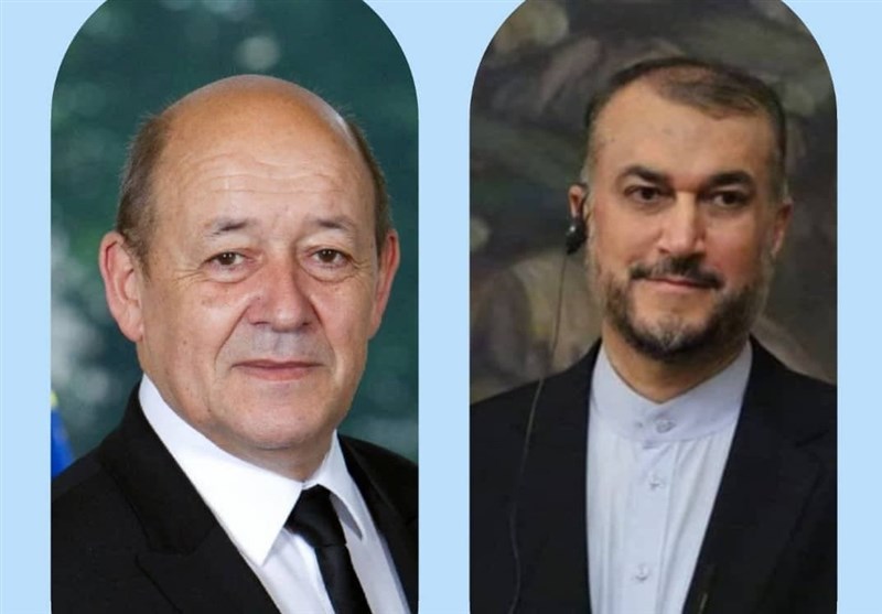 گفتگوی تلفنی وزرای خارجه ایران و فرانسه/ امیرعبداللهیان: افزایش توان دفاعی‌مان را با قدرت ادامه می‌دهیم