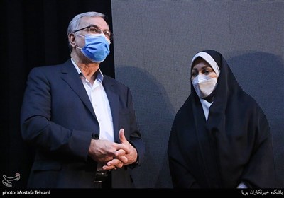  بهرام عین‌اللهی وزیر بهداشت، درمان و آموزش پزشکی در اختتامیه جشنواره طب ایرانی 