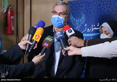  بهرام عین‌اللهی وزیر بهداشت، درمان و آموزش پزشکی در اختتامیه جشنواره طب ایرانی 