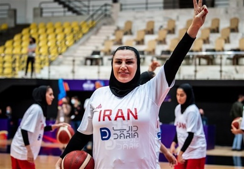 Age A Number for Iran Woman Basketball Player Edna Eissaian