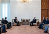 UAE Foreign Minister Meets with Syria’s President Assad in Damascus
