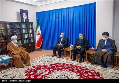 دیدار احمد وحیدی وزیر کشور با نماینده محترم ولی فقیه در استان مازندران 