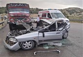 واژگونی پراید در آزادراه کرج - قزوین یک کشته و 2 مصدوم برجای گذاشت