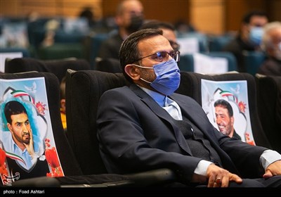 حضور حمیدرضا مقدم‌فر در مراسم بزرگداشت دهمین سال شهادت سردار شهید حسن طهرانی مقدم