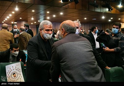حضور مجید قلی‌زاده مدیر‌عامل خبرگزاری تسنیم در مراسم بزرگداشت دهمین سال شهادت سردار شهید حسن طهرانی مقدم