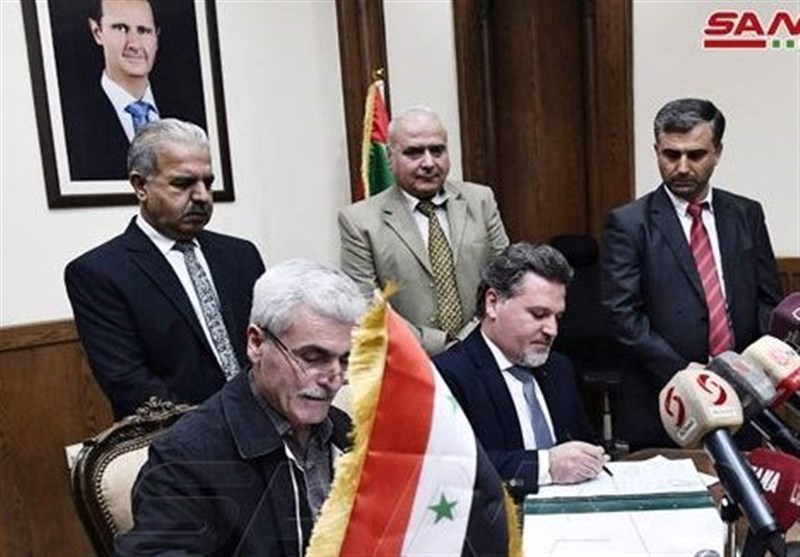 امضای اولین قرارداد همکاری بین امارات و سوریه پس از 10 سال