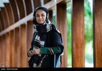الهه احمدی تیرانداز در مراسم انتخابات کمیسیون ورزشکاران کمیته ملی المپیک