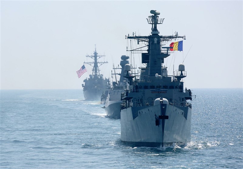 آغاز مانور نظامی-دریایی آمریکا، ترکیه، رومانی و اوکراین در دریای سیاه