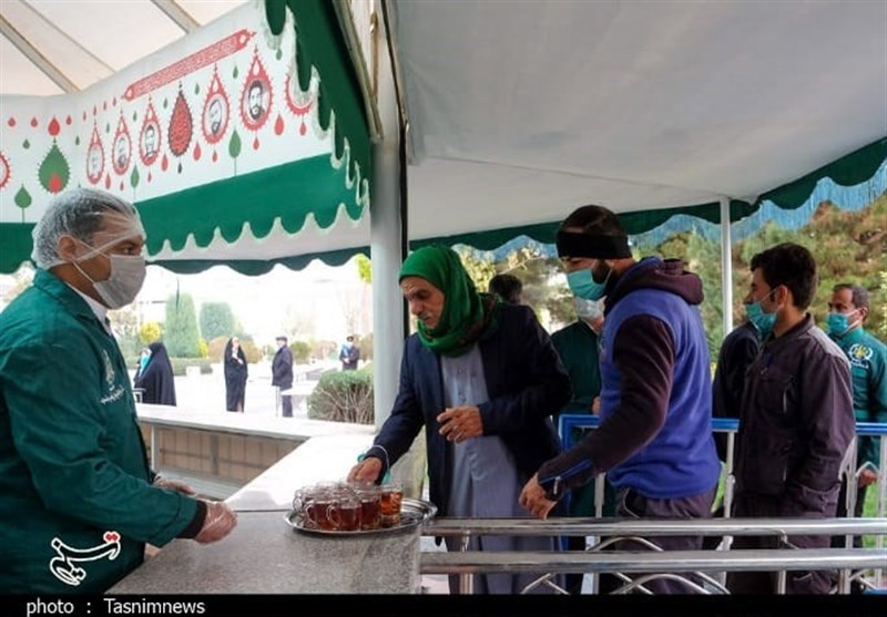 سومین چایخانه دائمی حرم مطهر رضوی در باغ رضوان افتتاح شد