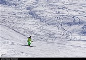 هفته دوم مسابقات اسکی انتخابی المپیک| قهرمانی کیا شمشکی و ساوه شمشکی در روز نخست مارپیچ بزرگ
