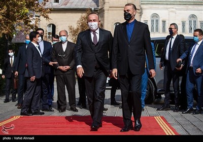 دیدار وزرای خارجه ایران و ترکیه در تهران