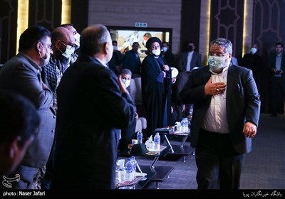 سردار غلامرضا جلالی رئیس سازمان پدافند غیرعامل در دهمین یادواره شهید حسن طهرانی مقدم