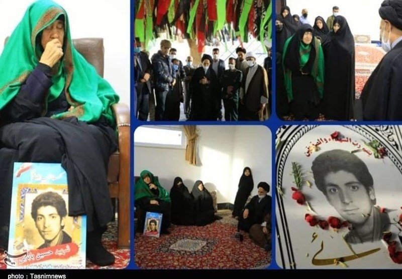 مهمان‌نوازی بیرجندی‌ها از مادر شهید حسین بابایی به روایت فیلم و عکس