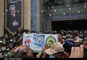 آیین تشییع شهدای ناجا در کرمان به روایت تصویر