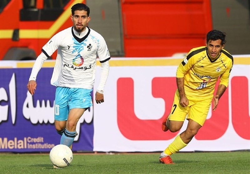 لیگ برتر فوتبال| برتری فجر مقابل پیکان در نیمه اول