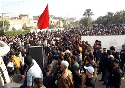عراق| ادامه تجمعات مسالمت‌آمیز معترضان به نتایج انتخابات در بغداد +تصاویر