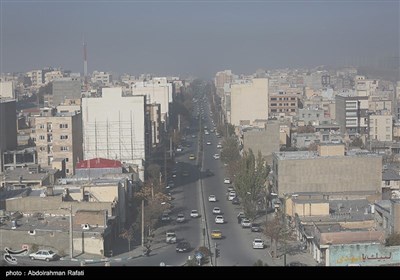 هواي،آلوده،همدان،بهداشتي،ماسك،هوا،خدابخشي،خودداري،معاونت،مسئ ...