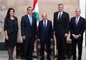 دیدار هیئت کنگره آمریکا با میشل عون و میقاتی در بیروت