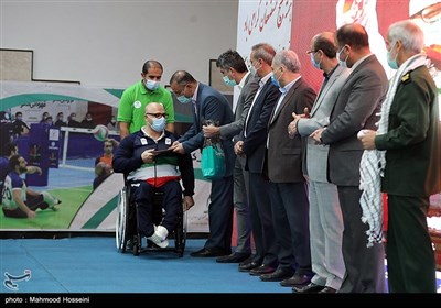 مراسم تجلیل از مدال‌آوران پارالمپیک 2020