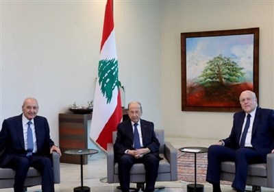  نشست میقاتی با عون و نبیه‌ بری/ تأکید بر وحدت لبنانی‌ها برای حفظ استقلال 