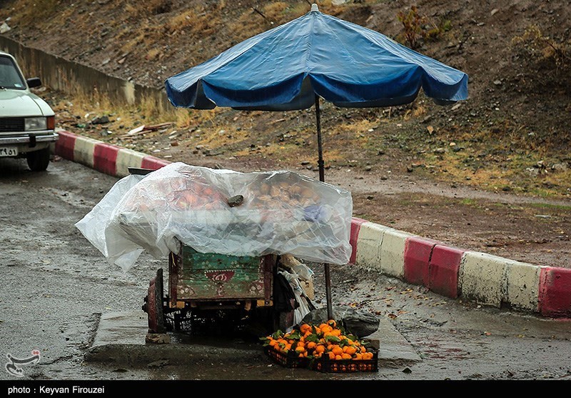 باران شدید و تگرگ استان زنجان را فرا می‌گیرد