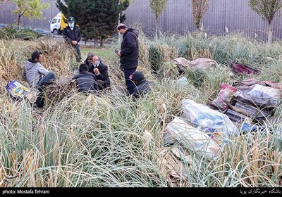  استقرار ۱۴ اتوبوس در تهران برای اسکان بی‌خانمان‌ها از گزند سرما 