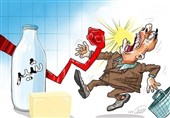 آشفته بازار لبنیات| بیداد گرانی در بازار لبنیات استان مرکزی/ کالایی دیگر از سبد خانوار حذف میشود + فیلم