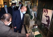 بازدید رئیس مجلس از موزه ورزش + عکس