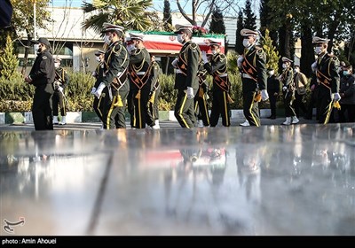 تشییع پیکر سردار محمدکریم بیات فرمانده یگان حفاظت شهرداری تهران
