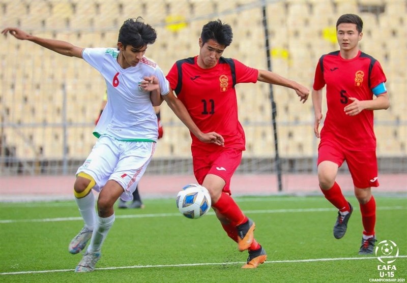 تساوی تیم فوتبال نوجوانان ایران مقابل ازبکستان