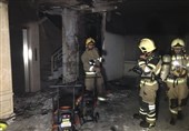 مجتمع تولیدی راشا کاسپین زنجان آتش گرفت + جزئیات