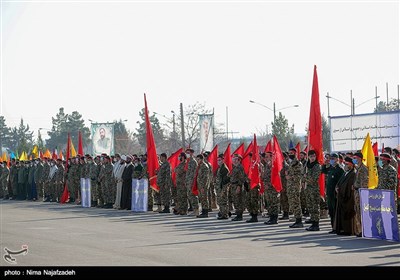 رزمایش اقتدار بسیجیان در مشهد